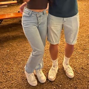 Abercrombie cross button jeans